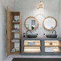 Hanah Home Yaman 1 Door - Nogal